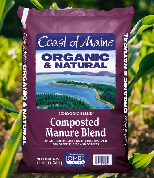 Bag Product - Coast of Maine Composted Manure Blend